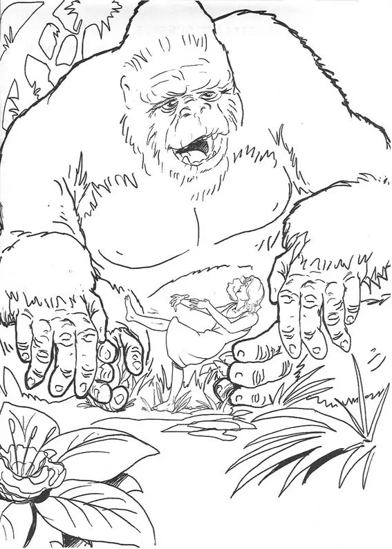 Glücklicher King Kong
