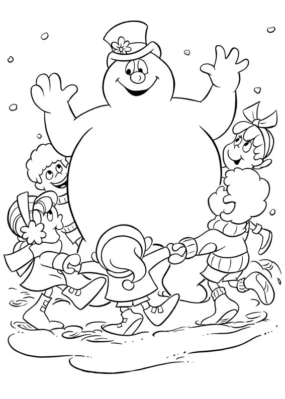 Frosty With Children