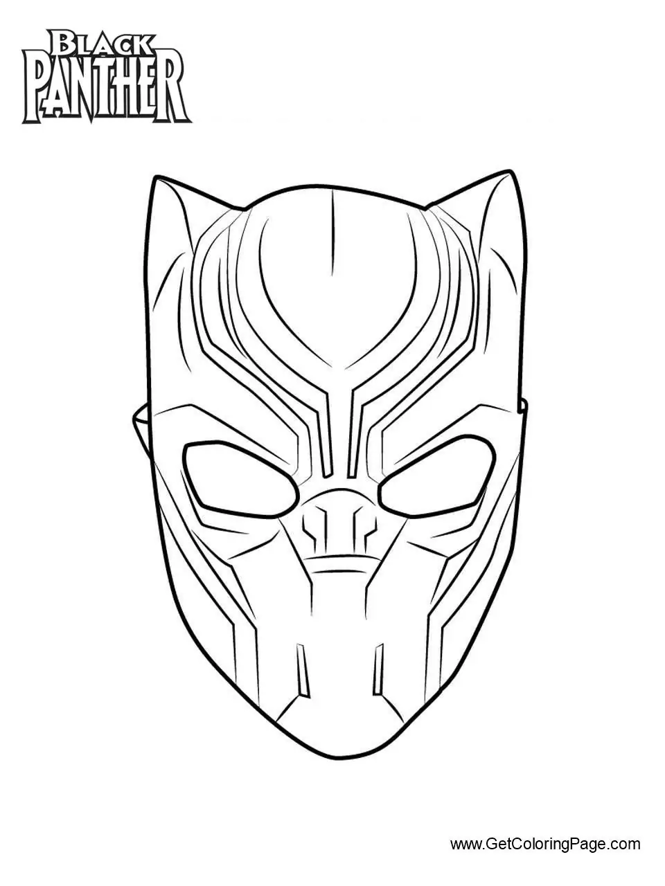 Black Panther Maske