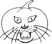 Cat The Creepy Pumpkin