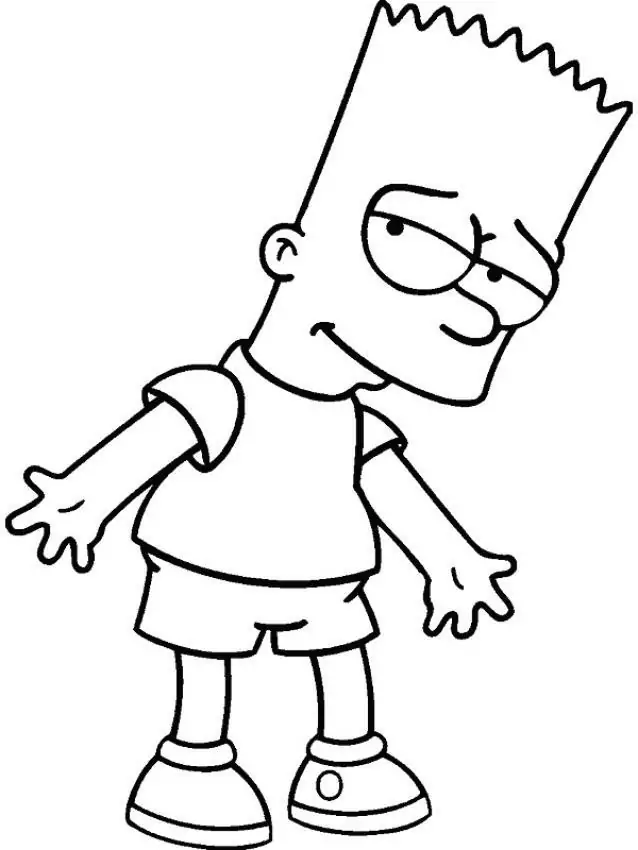 Cool Bart Simpson