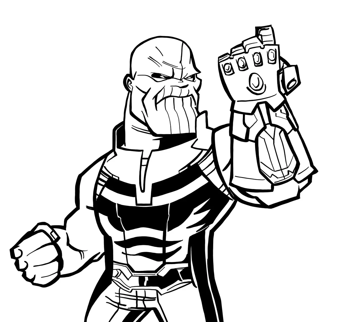 Thanos ohne Hut