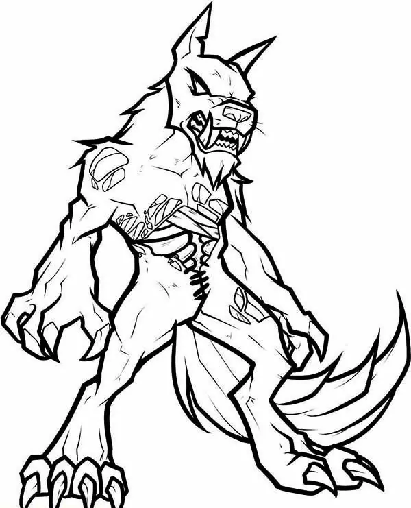 Untoter Werwolf