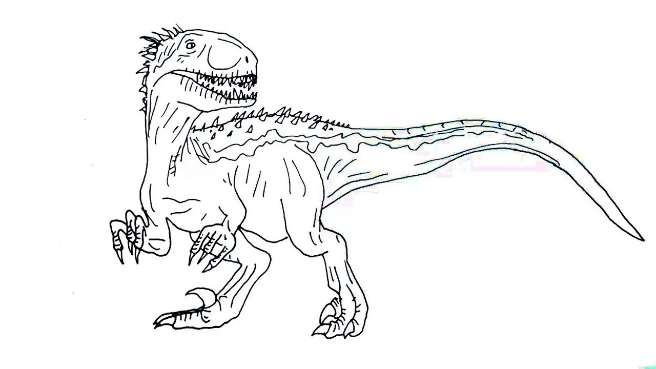 Furchteinflößender Indoraptor