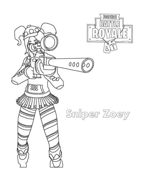 Sniper Zoey Fortnite