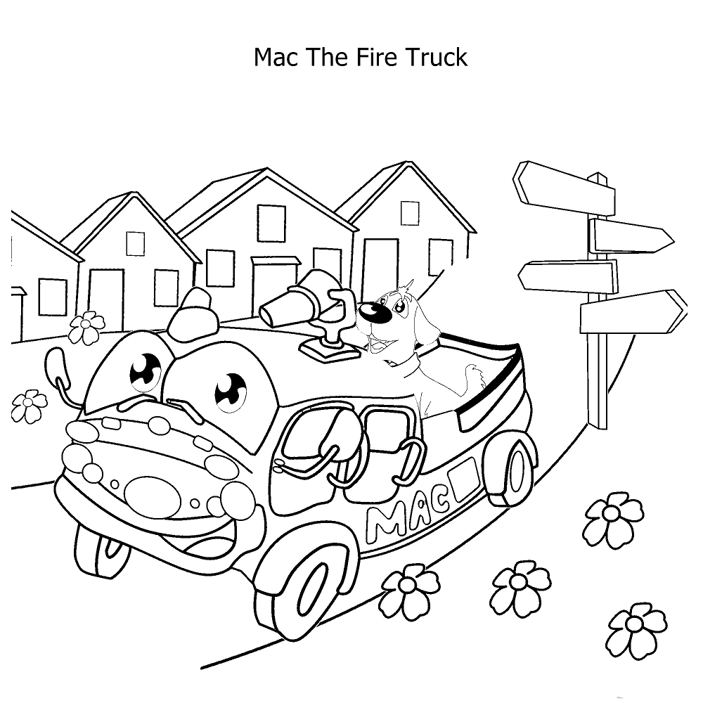 Mac The Fire Truck