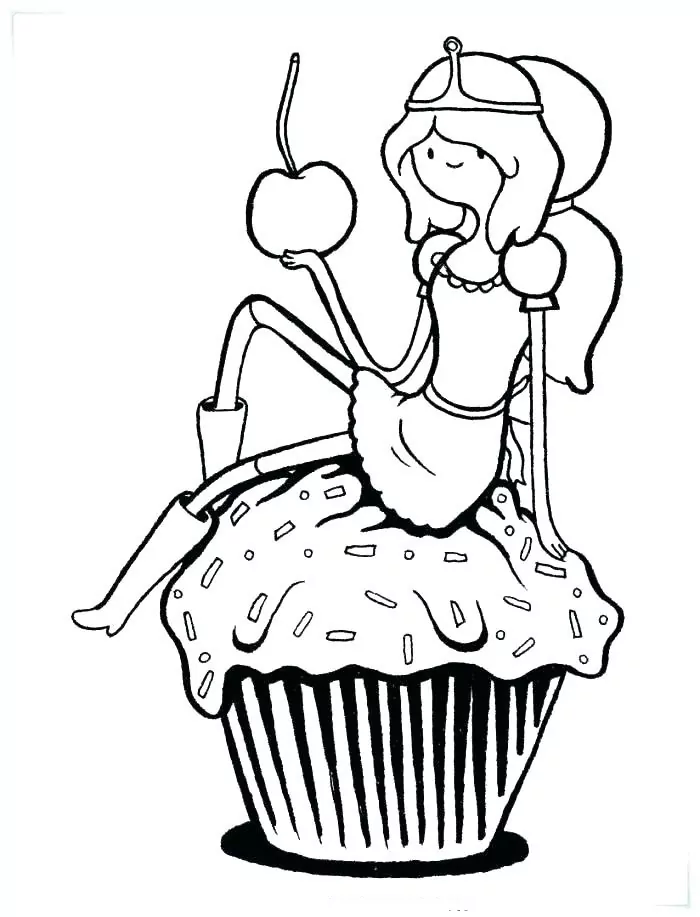 Princess Bubblegum And Big Cupcake