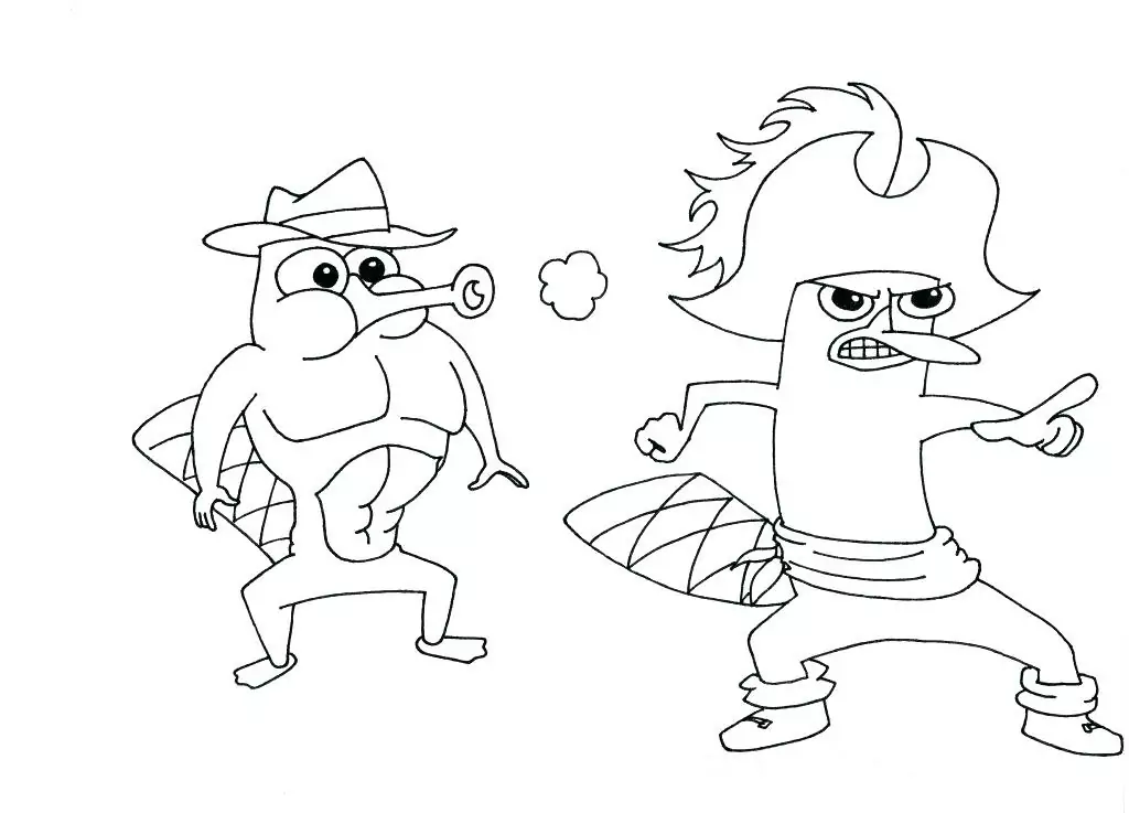 Strong Perry And Pirate Perry
