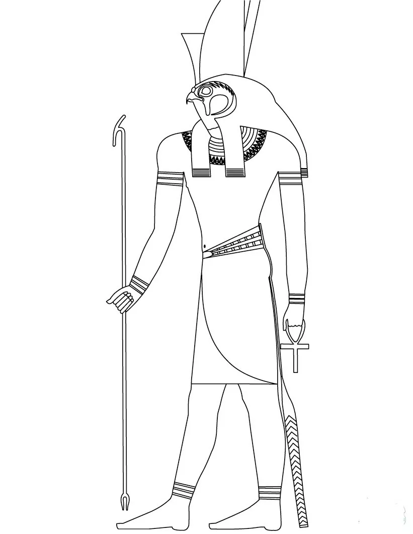 Horus, der ägyptische Gott
