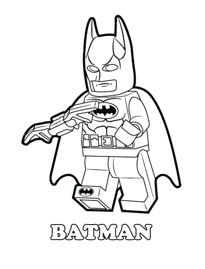 Lego Batman mit Batarang