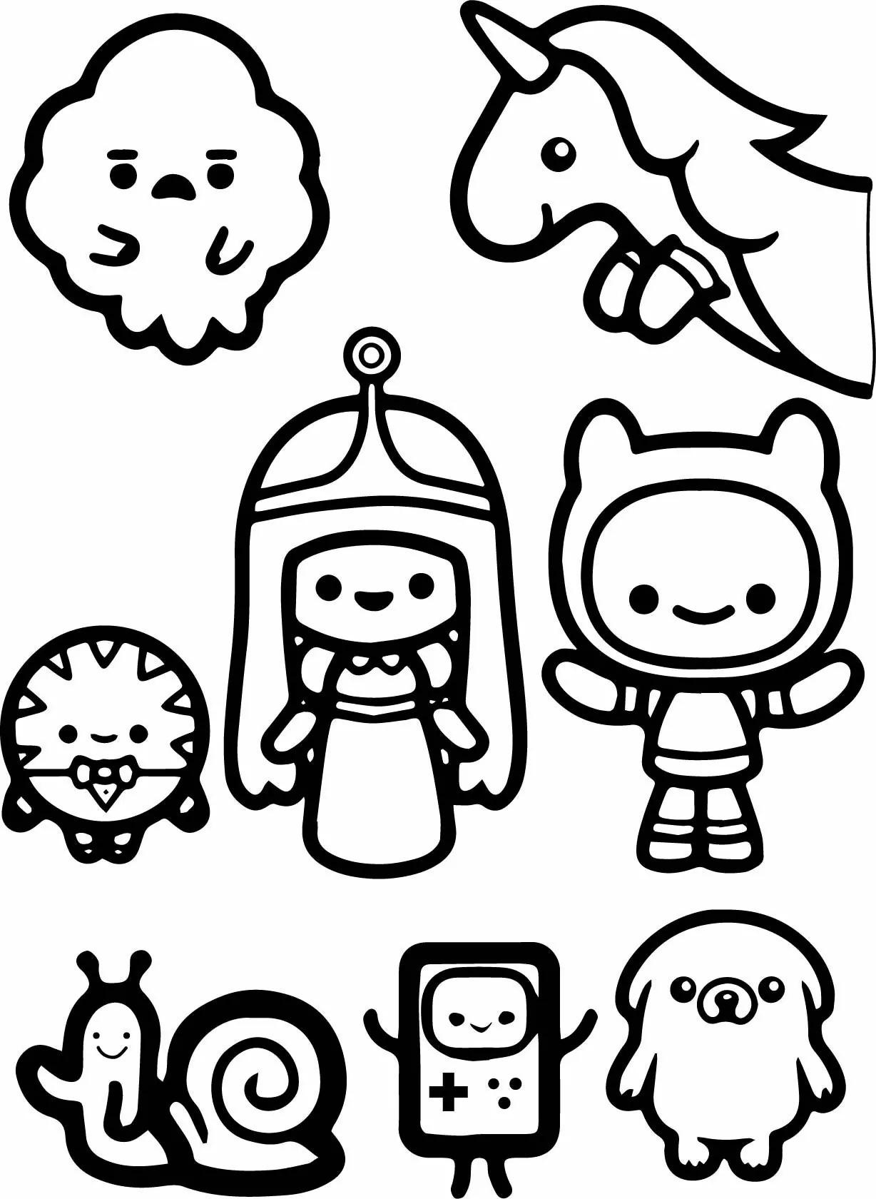Adventure Time's Chibi Characters
