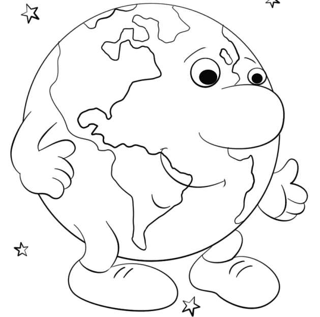 Cartoon Earth