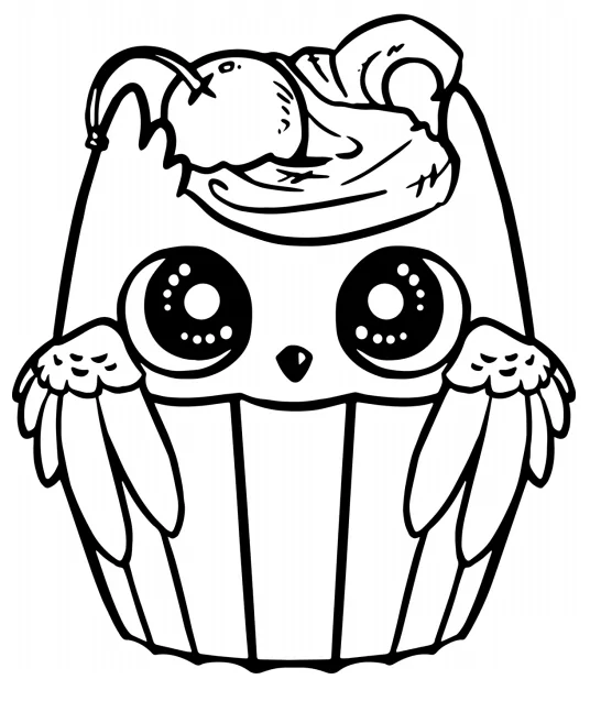 Owl Cupcake