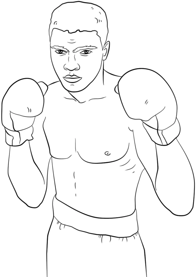 Boxer Muhammad Ali