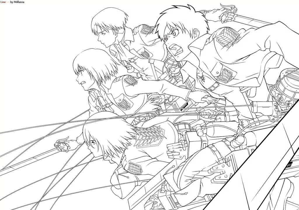 Survey Corps Squad Fighting