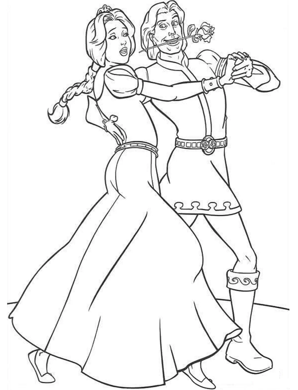 Fiona And Charming Dancing