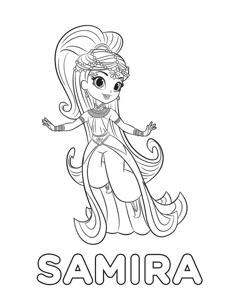 Beautiful Princess Samira