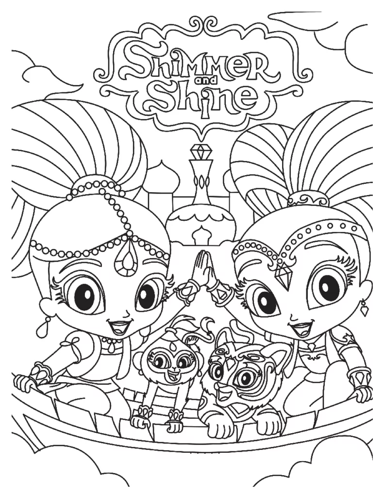 Shimmer And Shine Theme