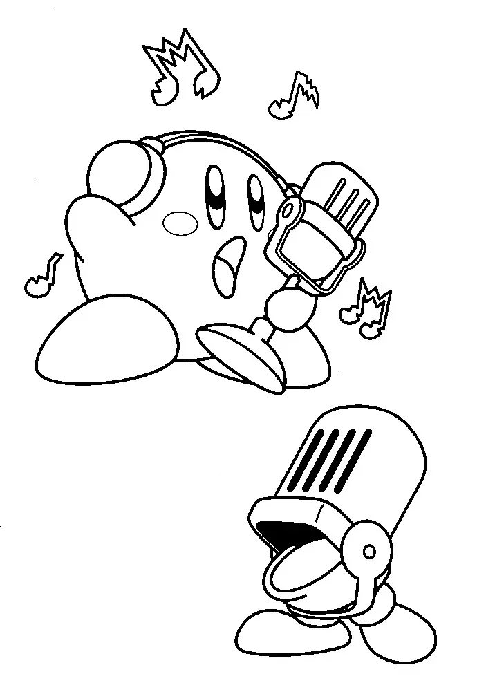 Kirby singt