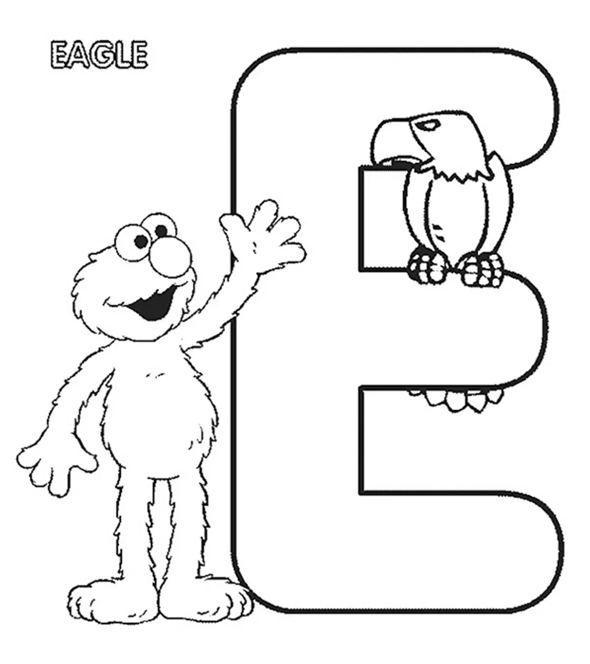 E For Elmo And Eagle