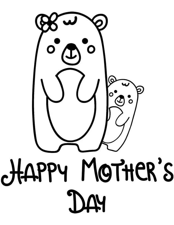 Bears Happy Mother's Day