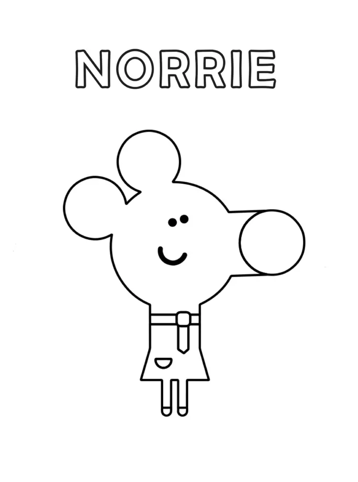 Norrie From Hey Duggee