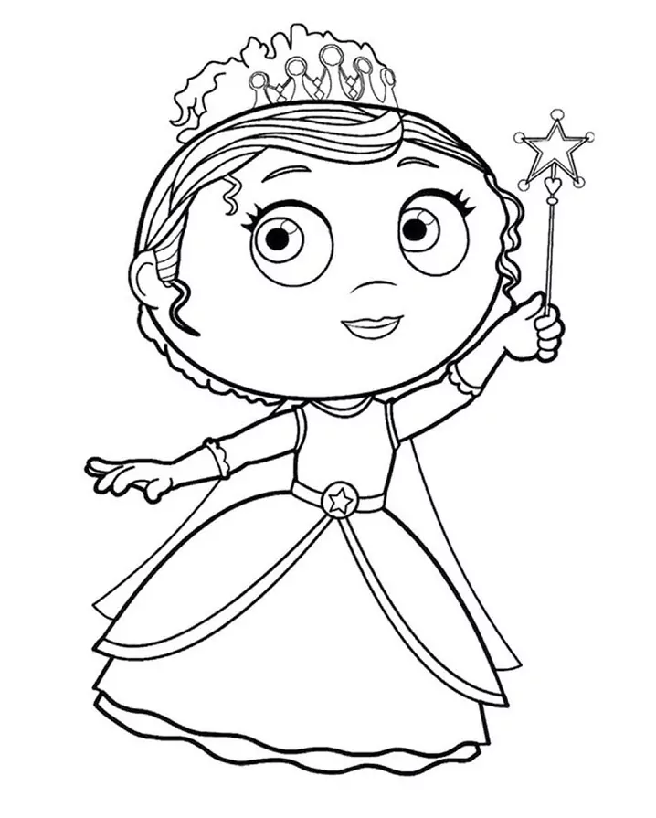 Princess Pea from Super Why