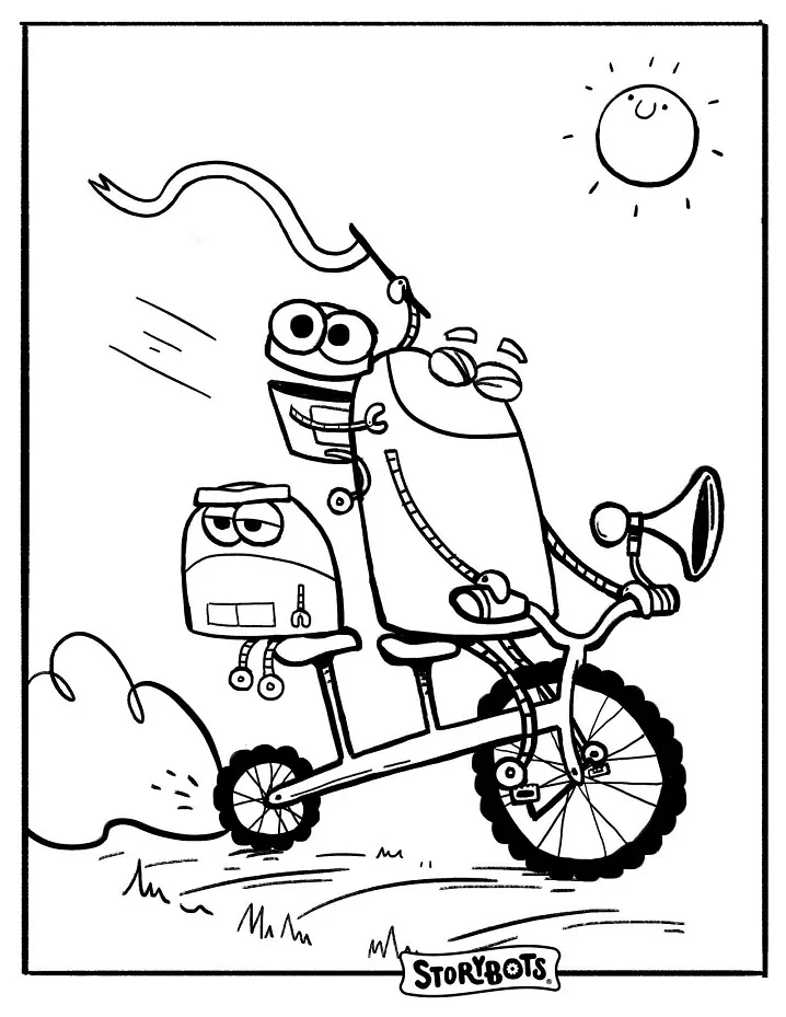 StoryBots Riding Bike