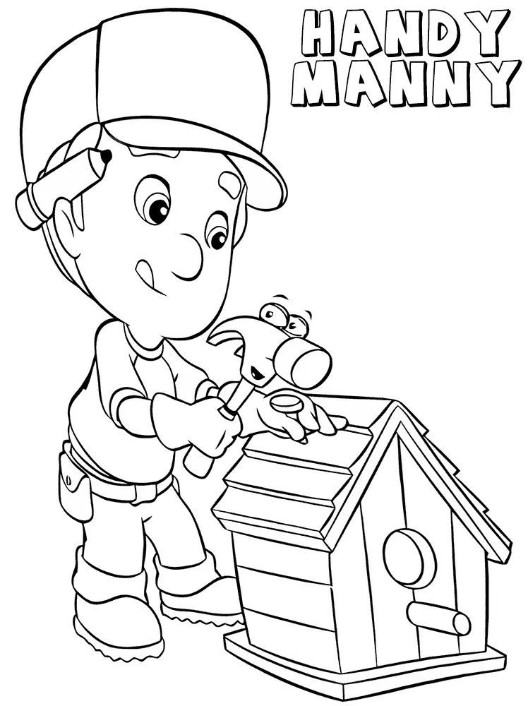 Handy Manny repariert Vogelhaus