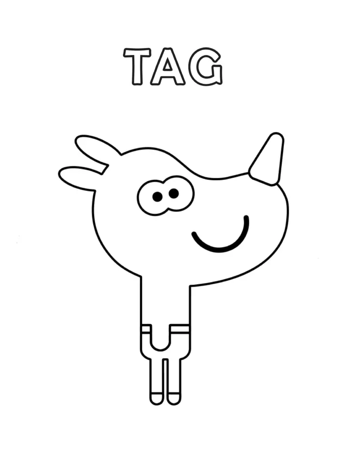Tag from Hey Duggee