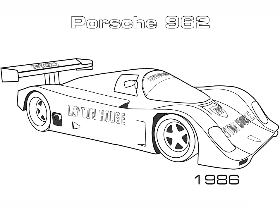 1986 Porsche 962