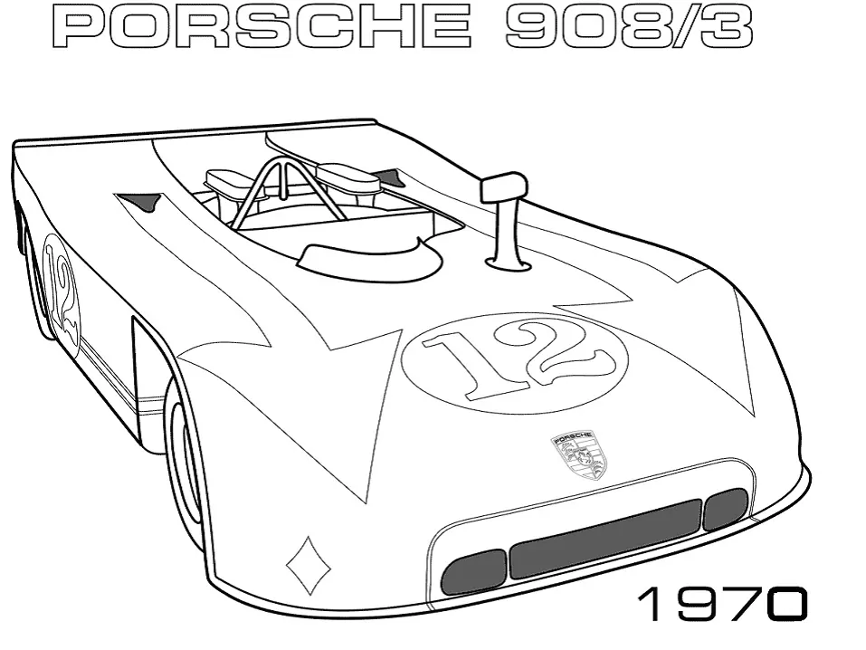 1970 Porsche 9083