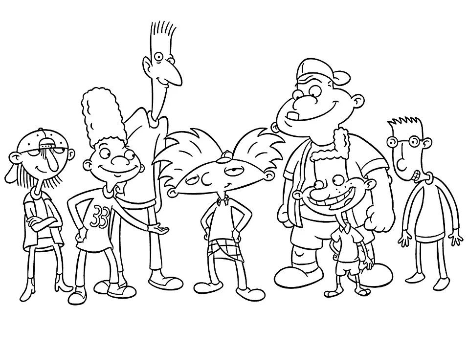 Hey Arnold! Characters