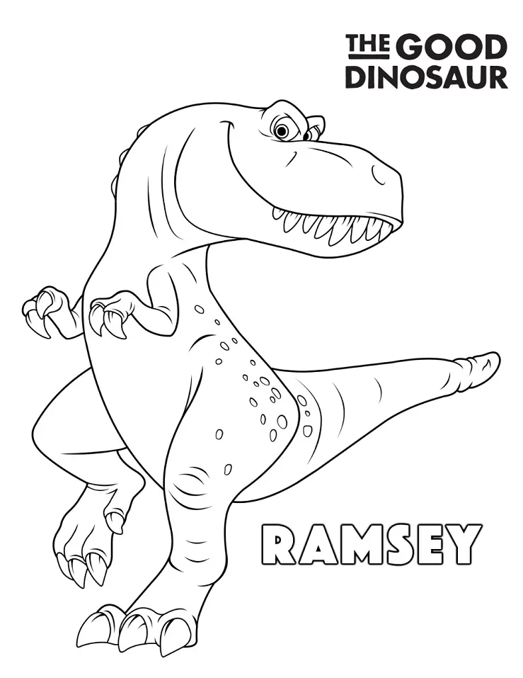 Ramsey from The Good Dinosaur