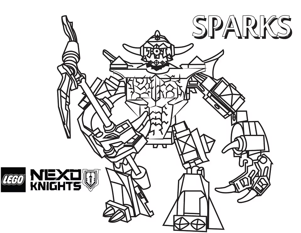 Sparks from Nexo Knights