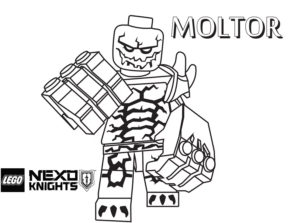 Moltor from Nexo Knight s