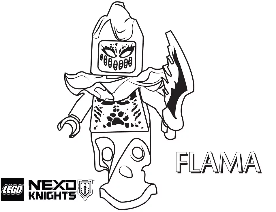Flama from Nexo Knights
