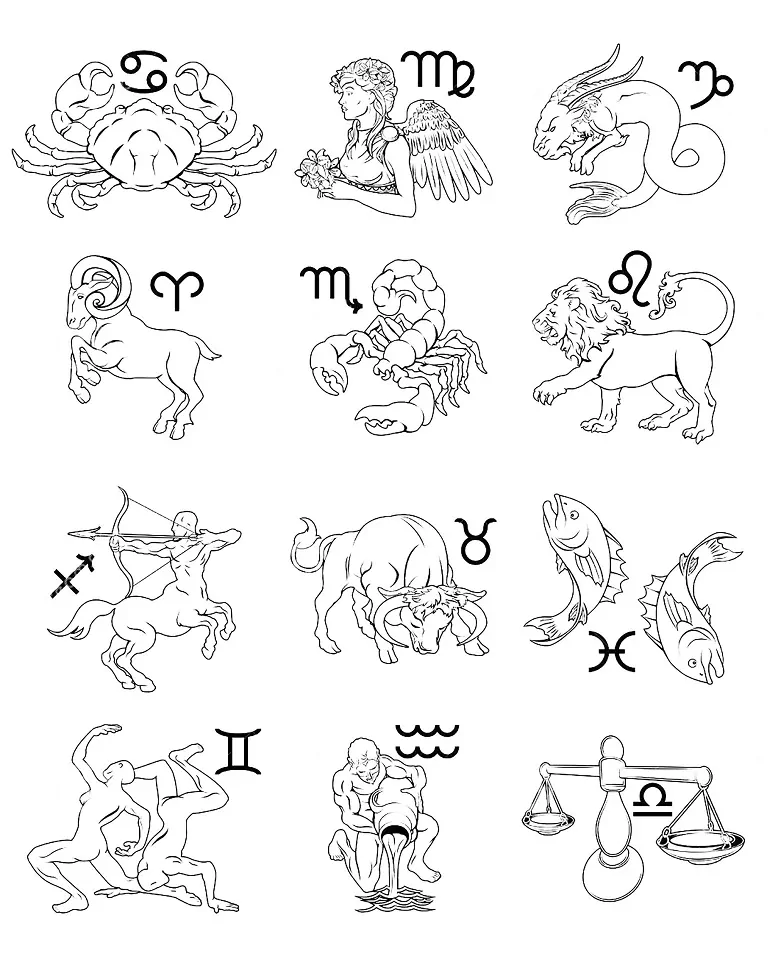 12 Astrological Signs