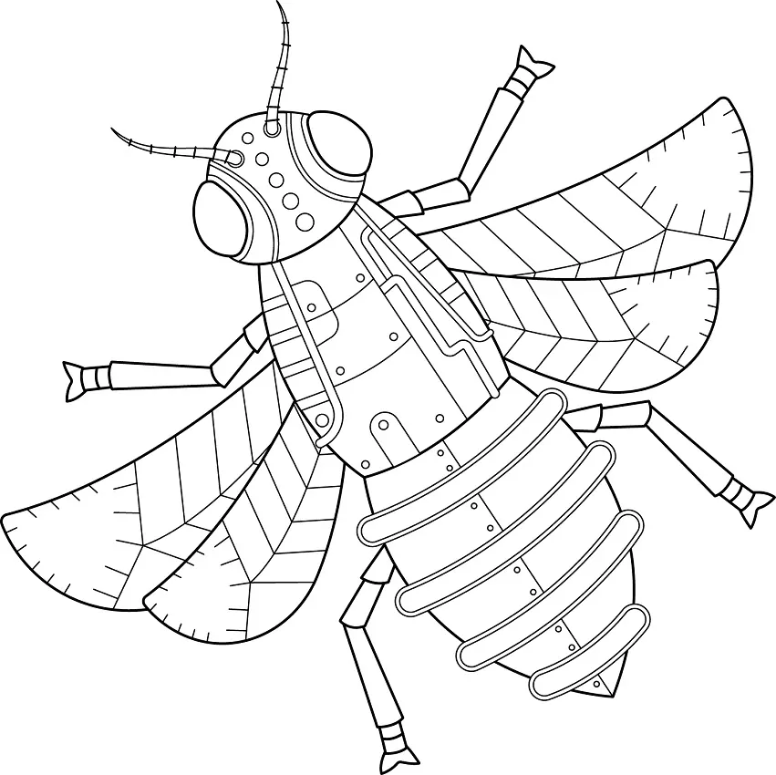 Steampunk Bee