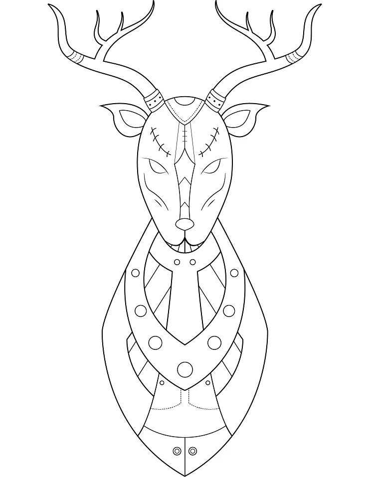 Steampunk Deer