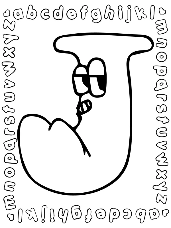 Alphabet Lore Letter J