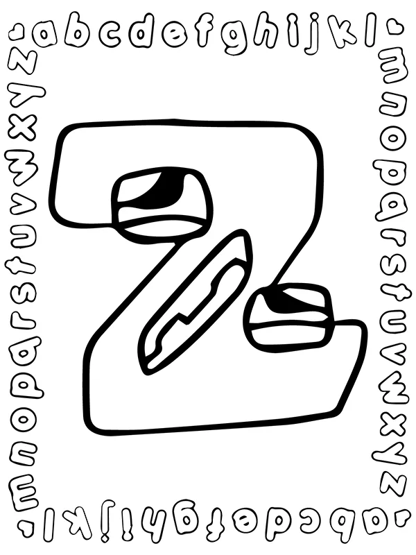 Alphabet Lore Letter Z