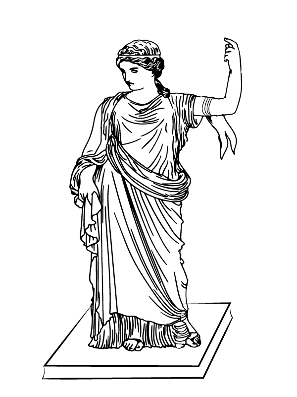 Aphrodite with Long Garment
