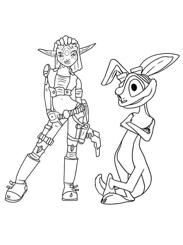 Ashelin and Daxter