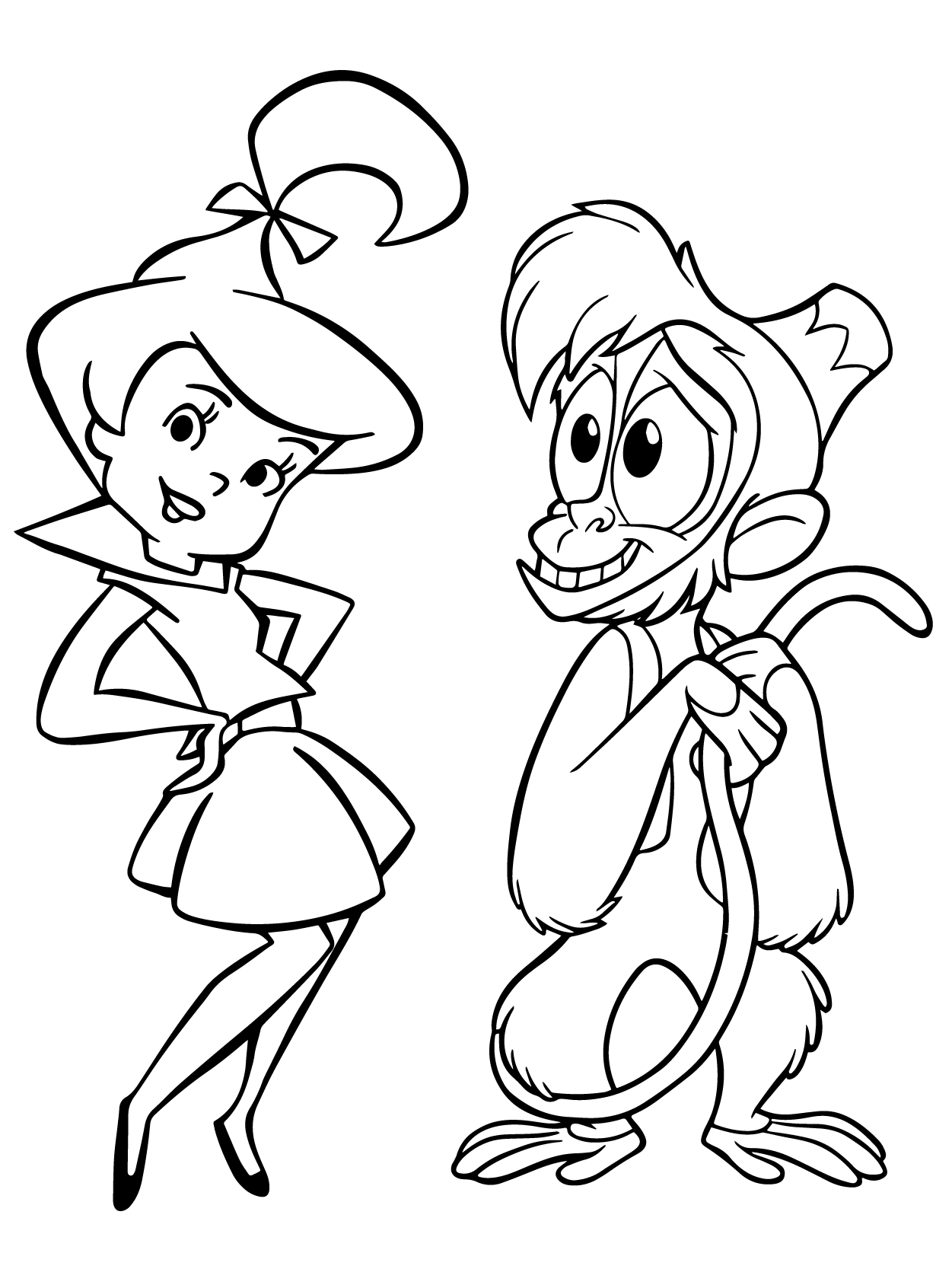 Betty and Monkey