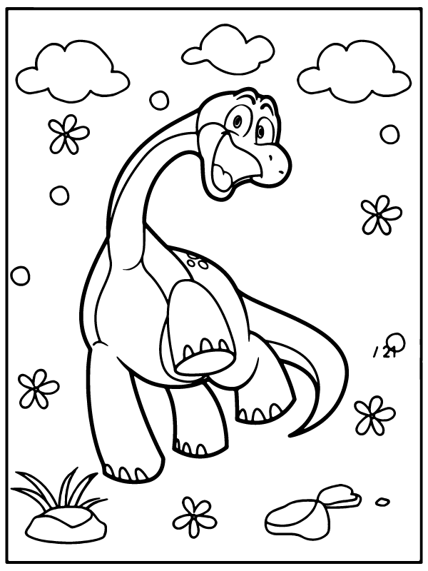 Bron the Dinosaur Poppy Playtime Quest Coloring Activity
