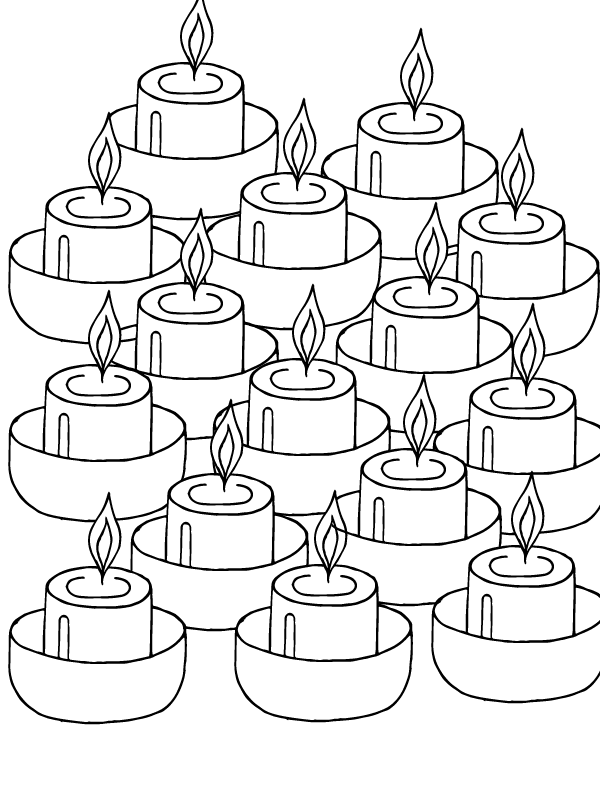Candlemas Day Coloring Printable