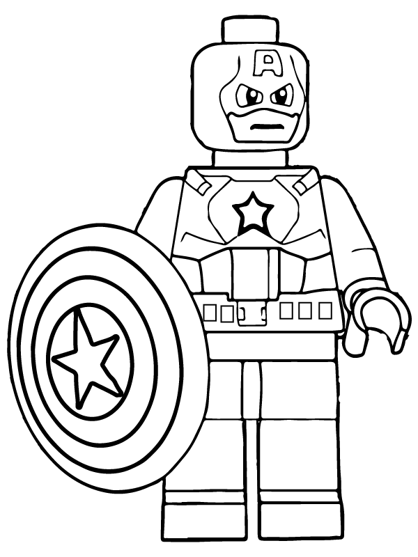 Captain America Lego Avengers