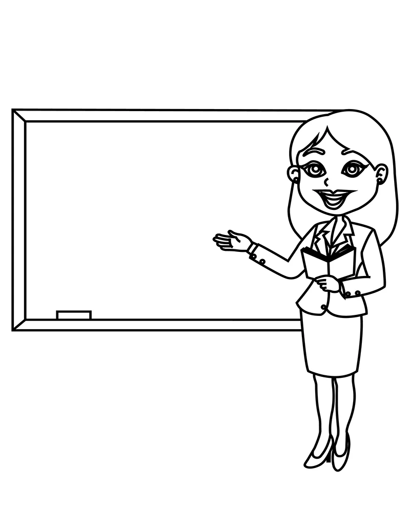 Cartoon Teacher