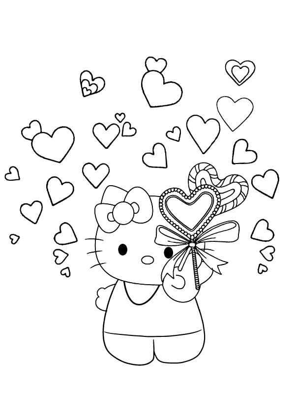 Charming Hello Kitty Valentines